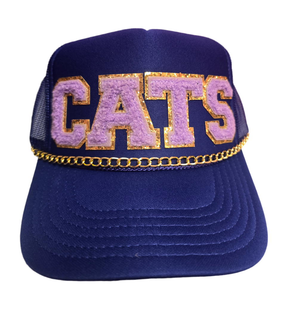 KState Wildcats Trucker Hat w/ Chain