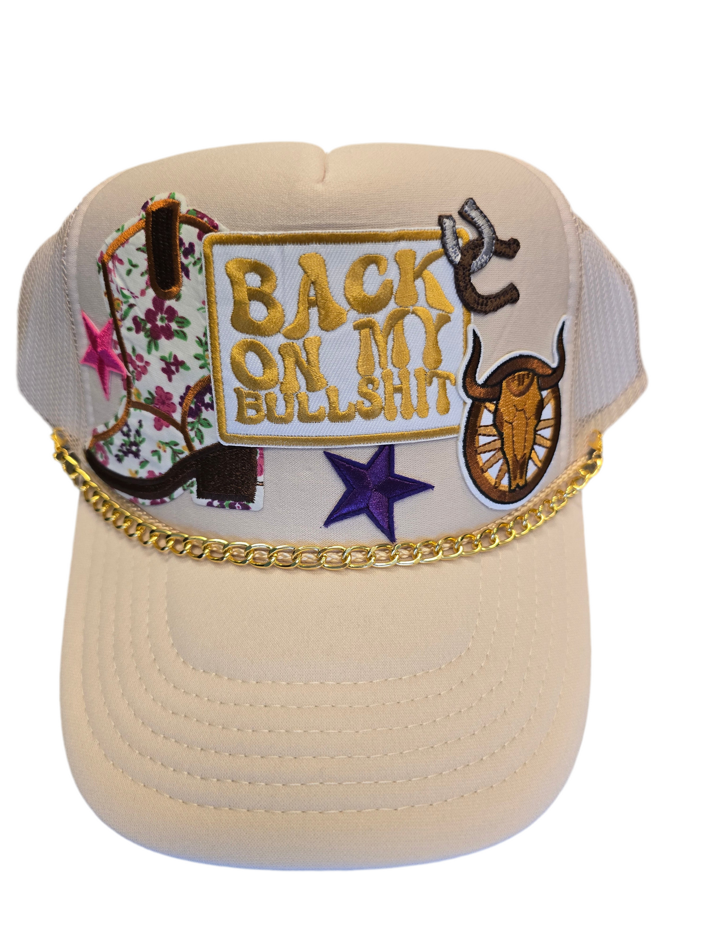 Back on my Bullsh*t Western Vibe Trucker Hat