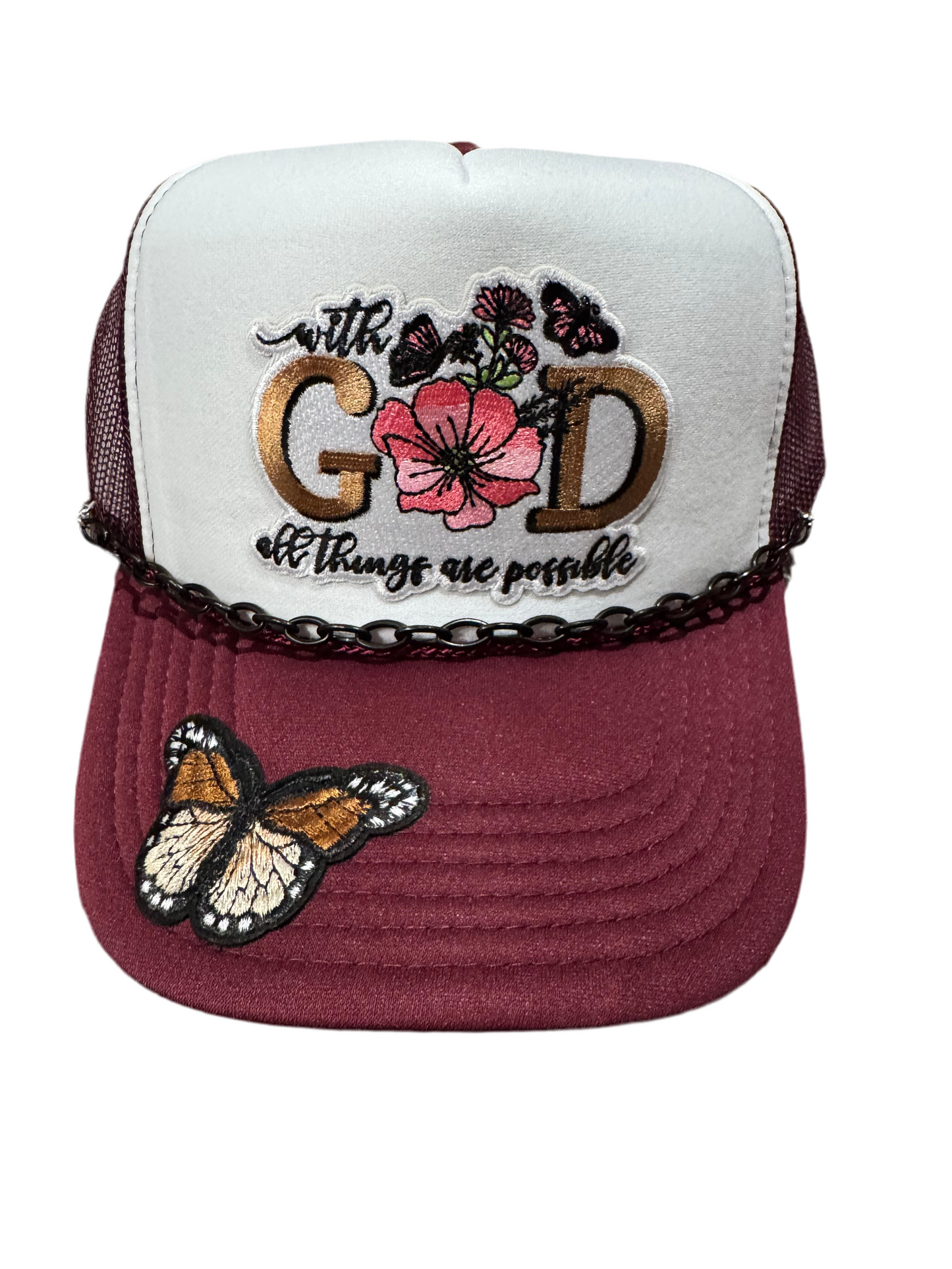 With God All Things Are Possible Trucker Hat