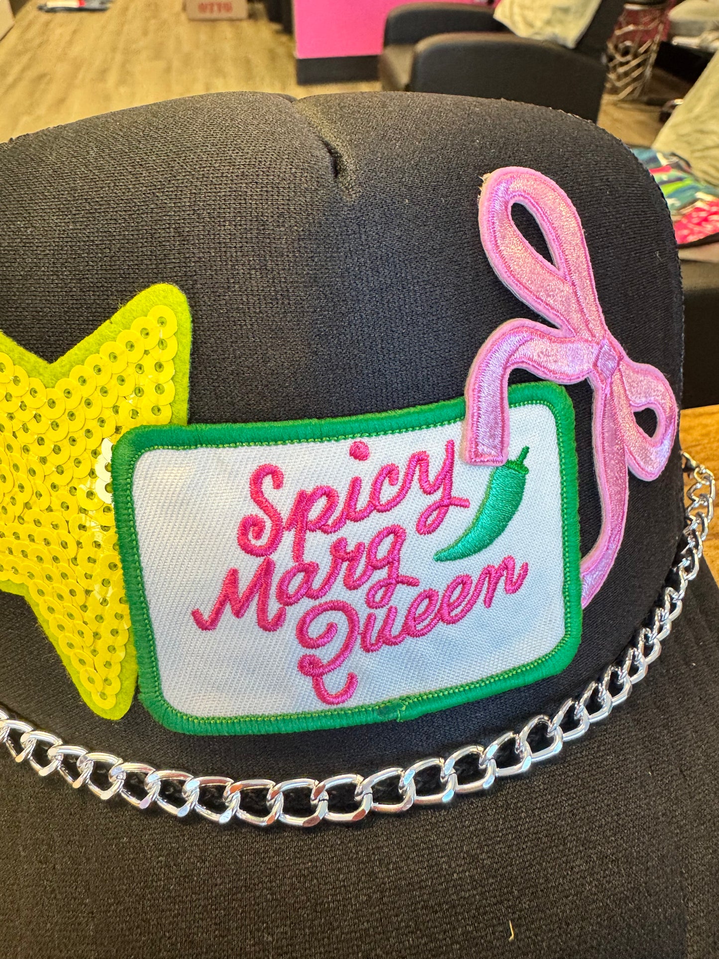 Spicy Margarita Queen Fun Trucker Hat