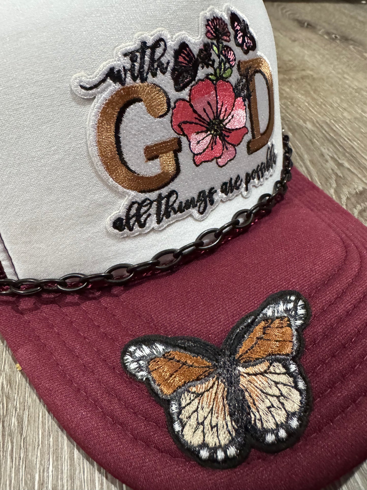 With God All Things Are Possible Trucker Hat