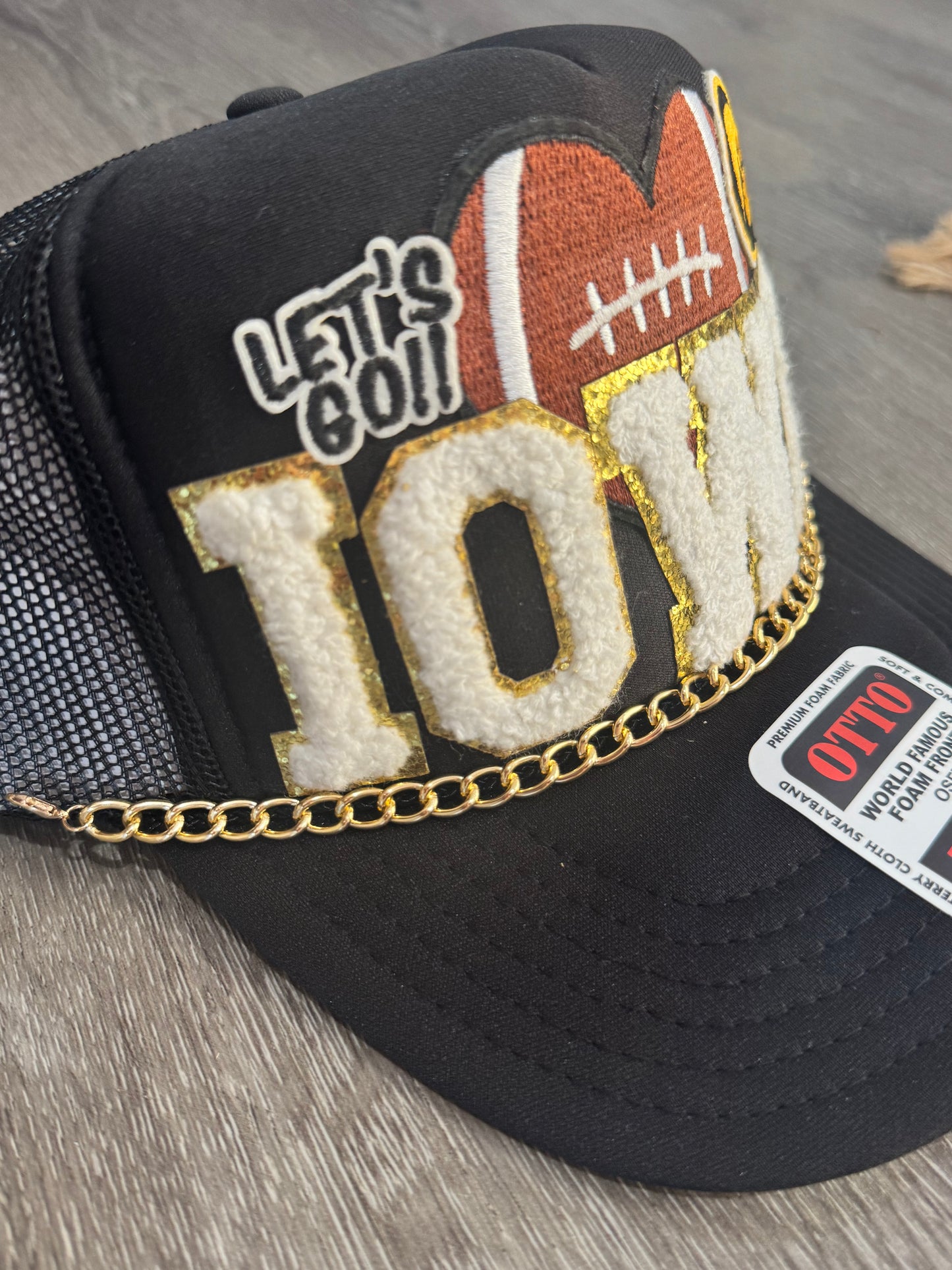 Iowa Hawkeyes Football Trucker Hat