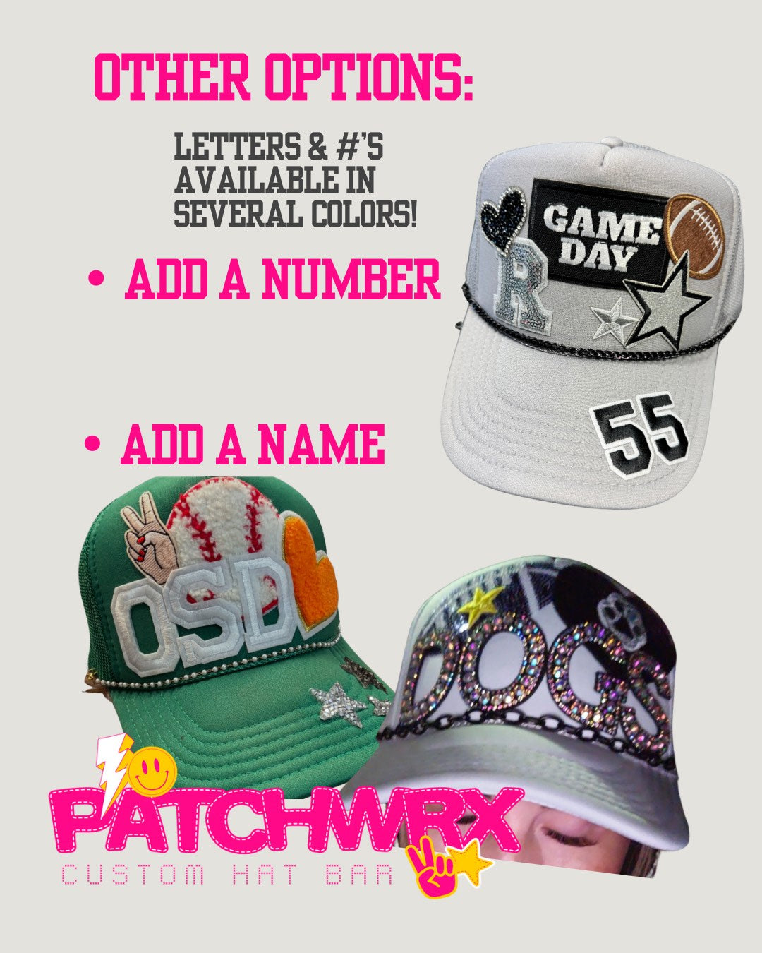 Custom Baseball Team Trucker Hats