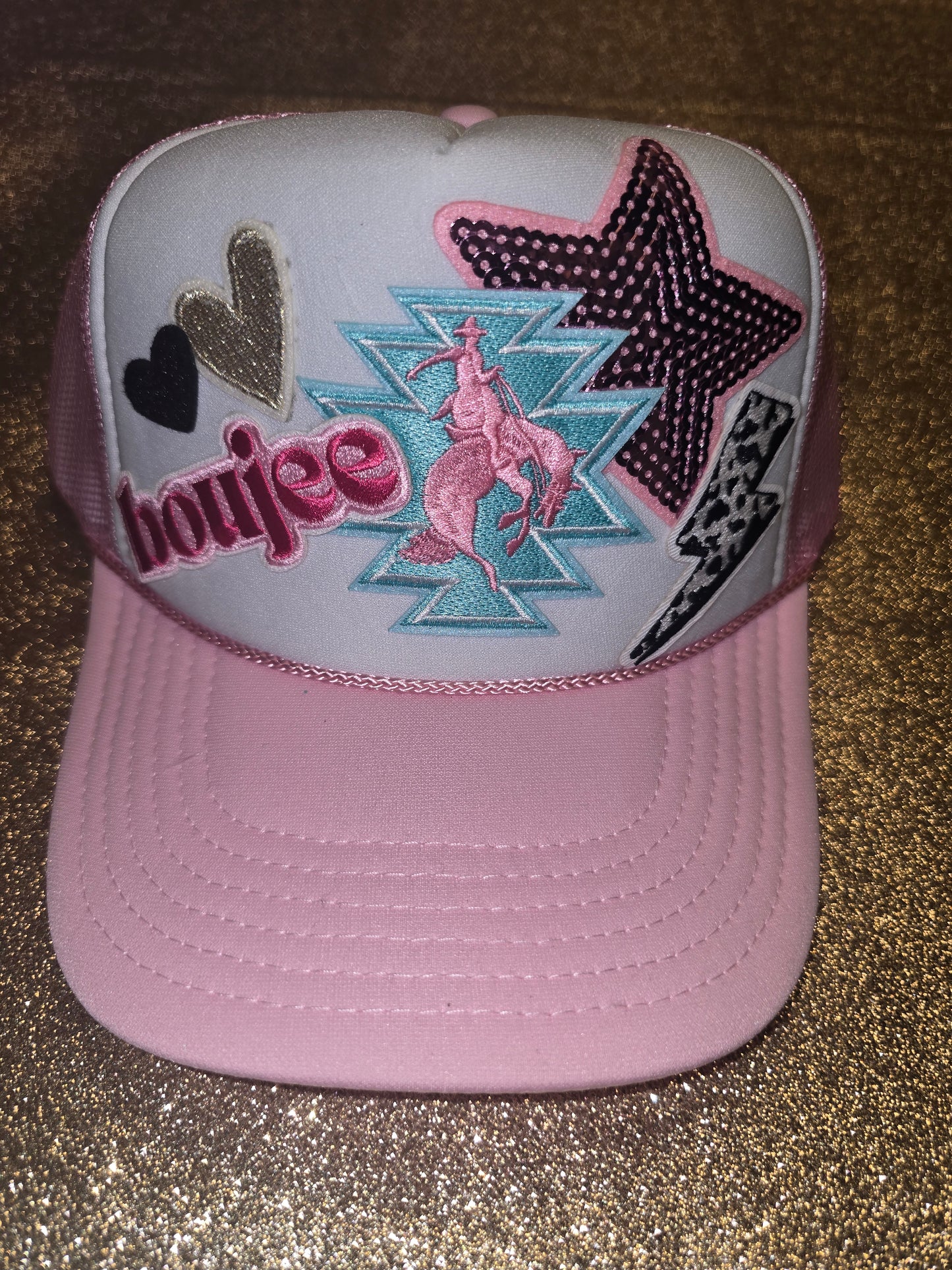 Boujee Cowgirl Western Trucker Hat