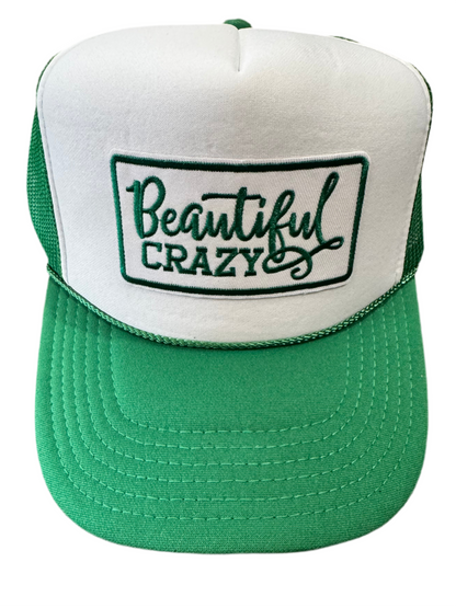 Beautiful Crazy Green Trucker Hat