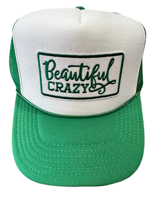 Beautiful Crazy Green Trucker Hat