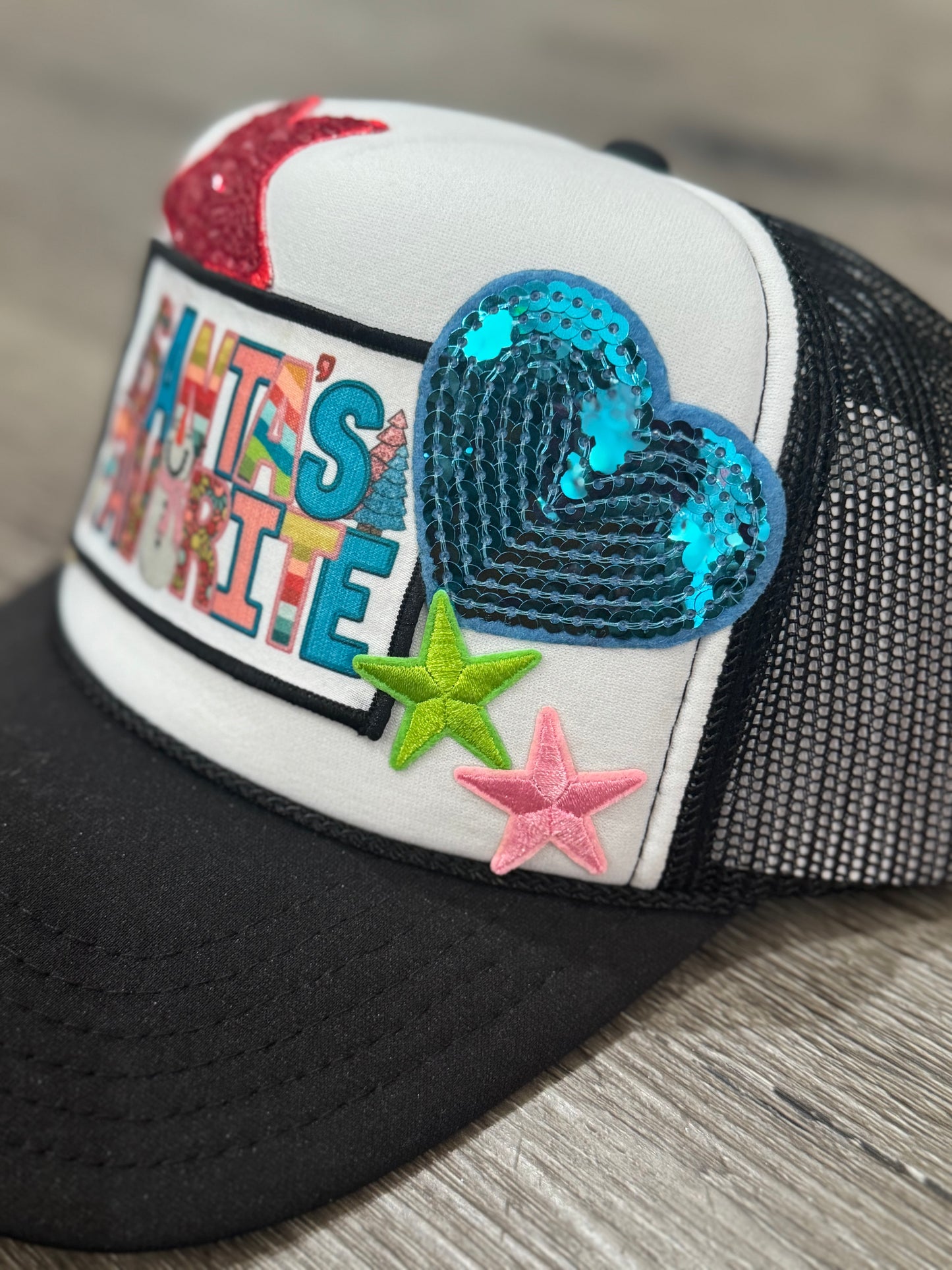 Santa Favorite Christmas Trucker Hat