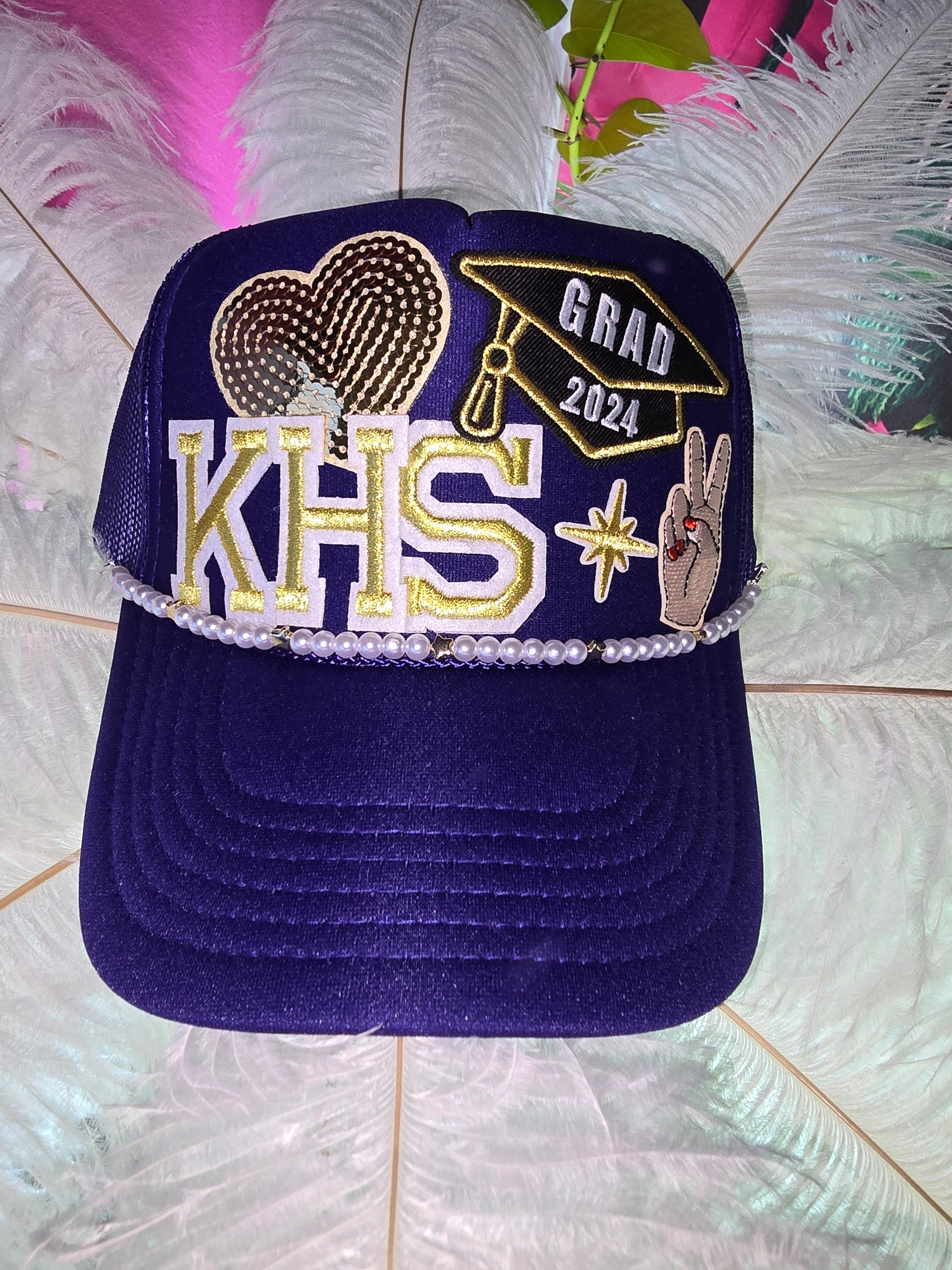 Bulldog Grad Trucker Hat 2024.