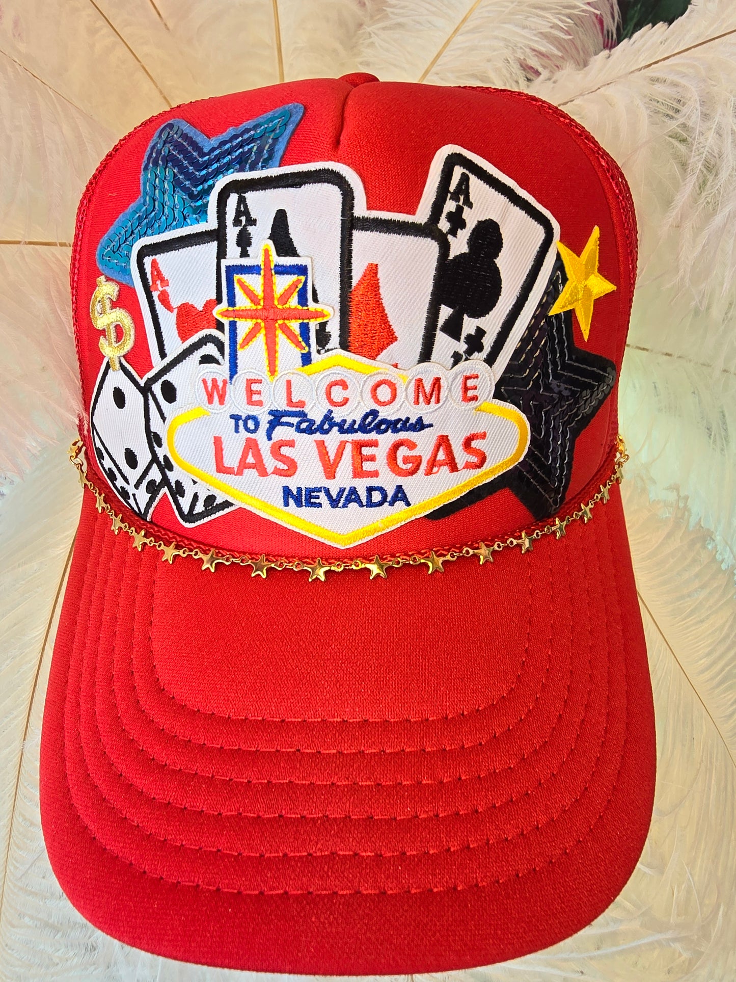 Vegas Baby Trucker Hat 2.