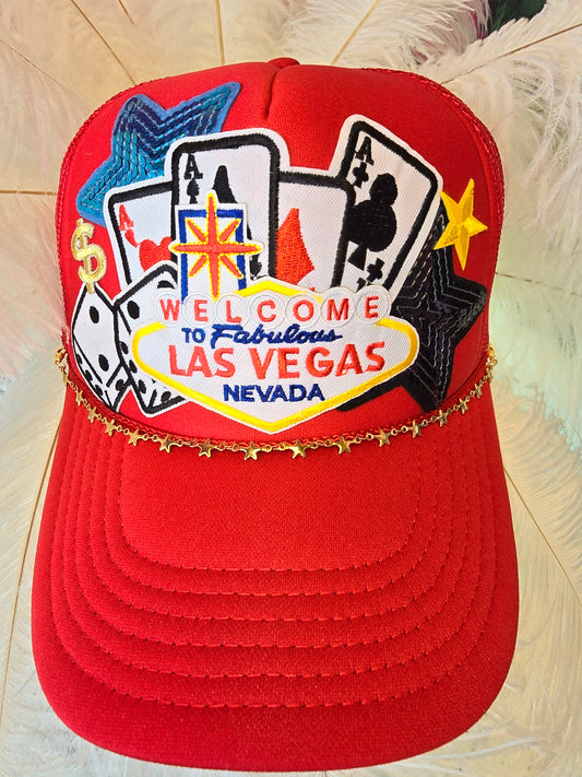 Vegas Baby Trucker Hat 2.