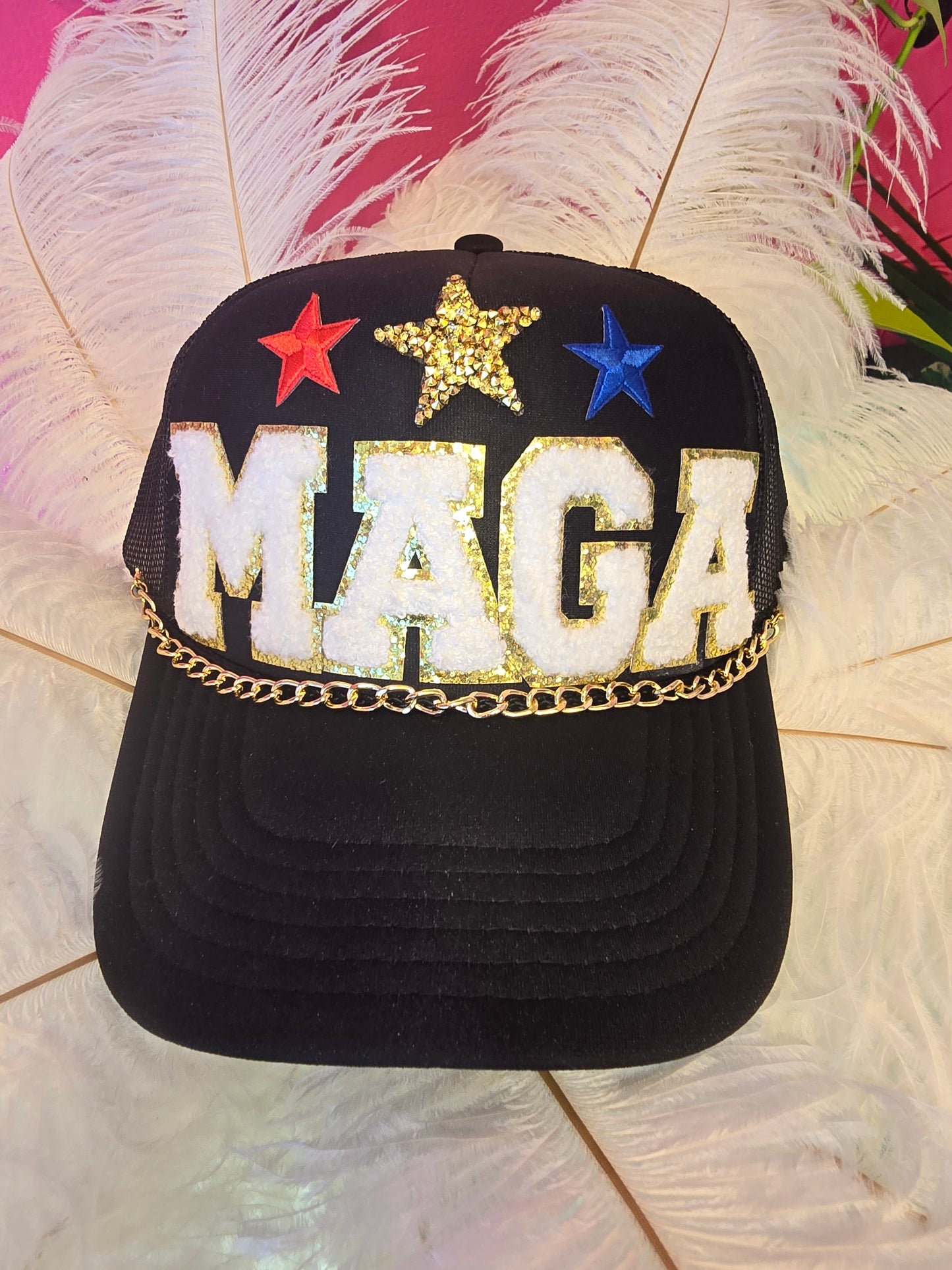 MAGA Custom Trucker.