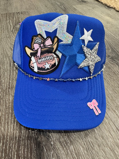 Dallas Cowboys Football Cowgirl Trucker Hat