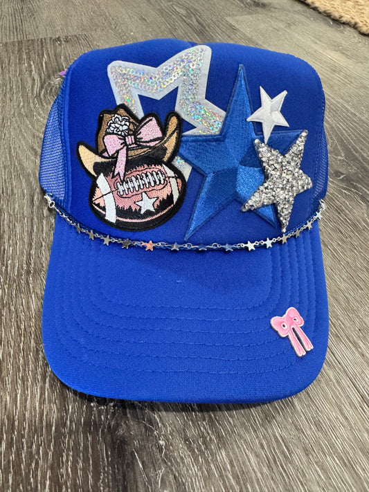 Dallas Cowboys Football Cowgirl Trucker Hat