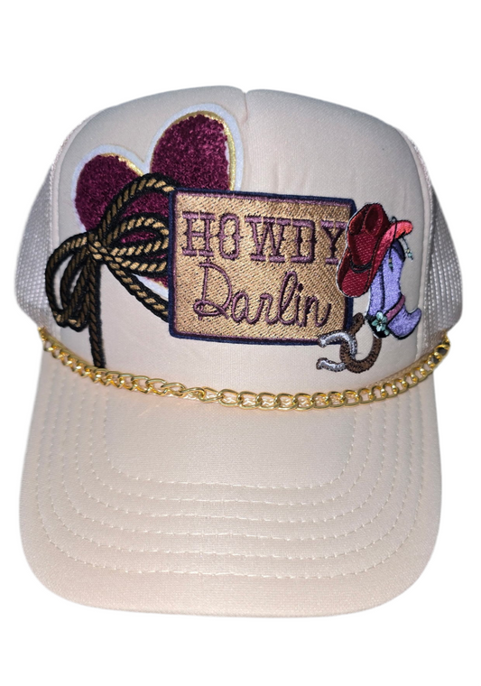 Howdy Darlin Fall Tones & Country Vibes Trucker Hat