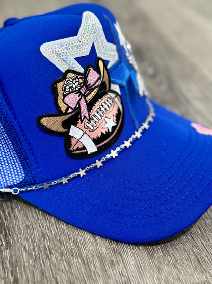 Dallas Cowboys Football Cowgirl Trucker Hat