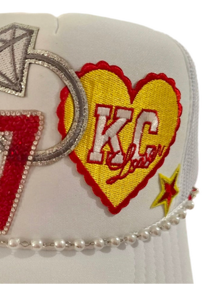 Swift & #87 Engagement Ring Trucker Hat