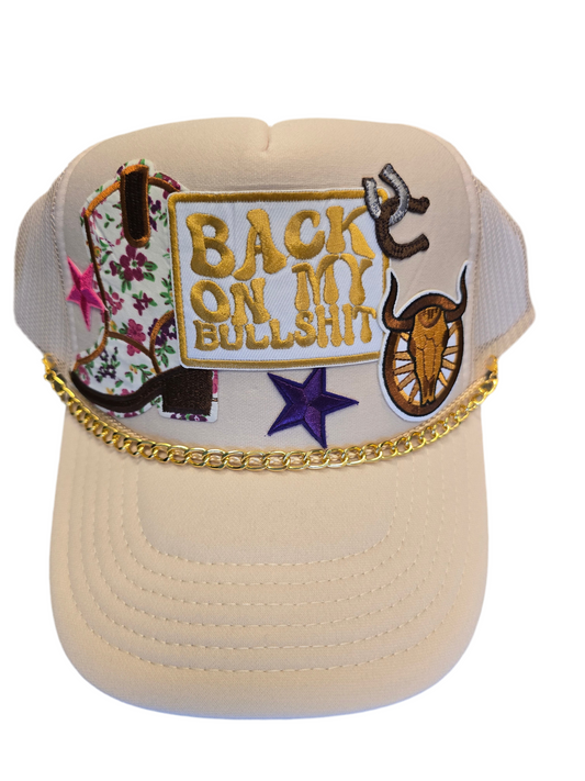 Back on my Bullsh*t Western Vibe Trucker Hat