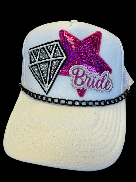 Bride Trucker Hat, Perfect for Bachelorette Parties