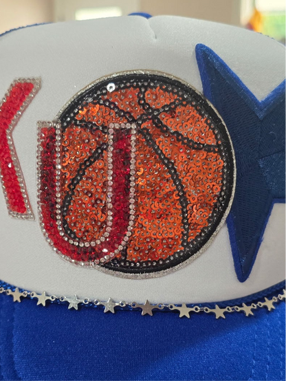 KU Jayhawks Basketball Trucker Hat