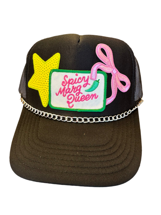 Spicy Margarita Queen Fun Trucker Hat