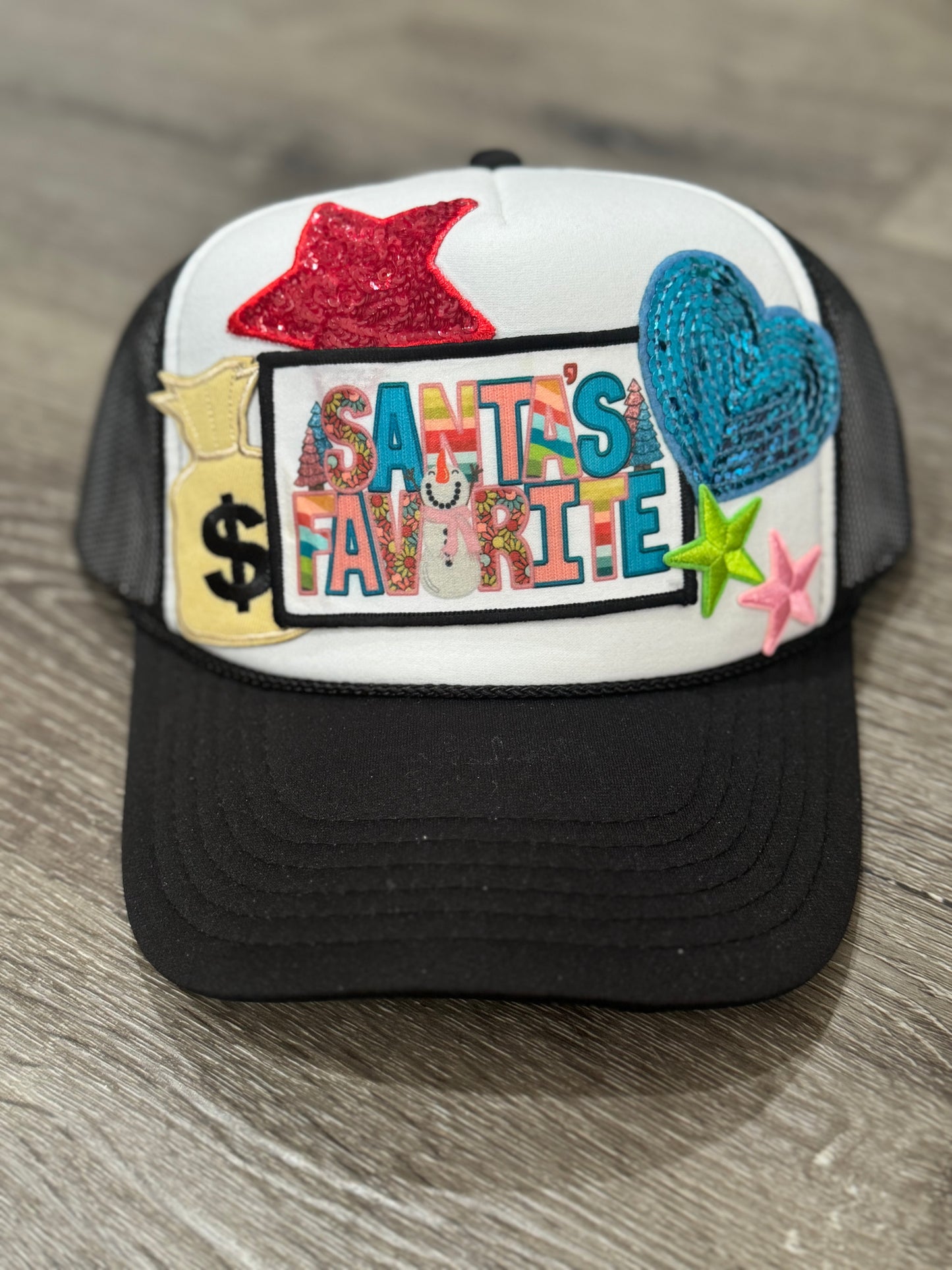 Santa Favorite Christmas Trucker Hat