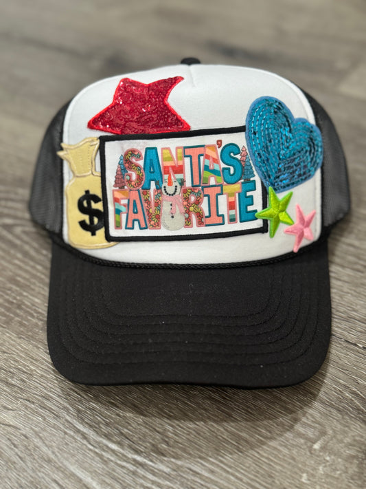 Santa Favorite Christmas Trucker Hat