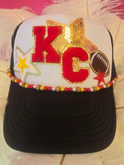 KC Red letter Trucker