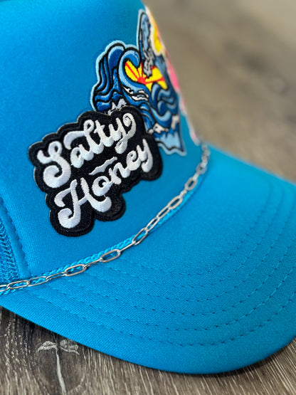 Salty Honey Ocean Vibes Trucker Hat