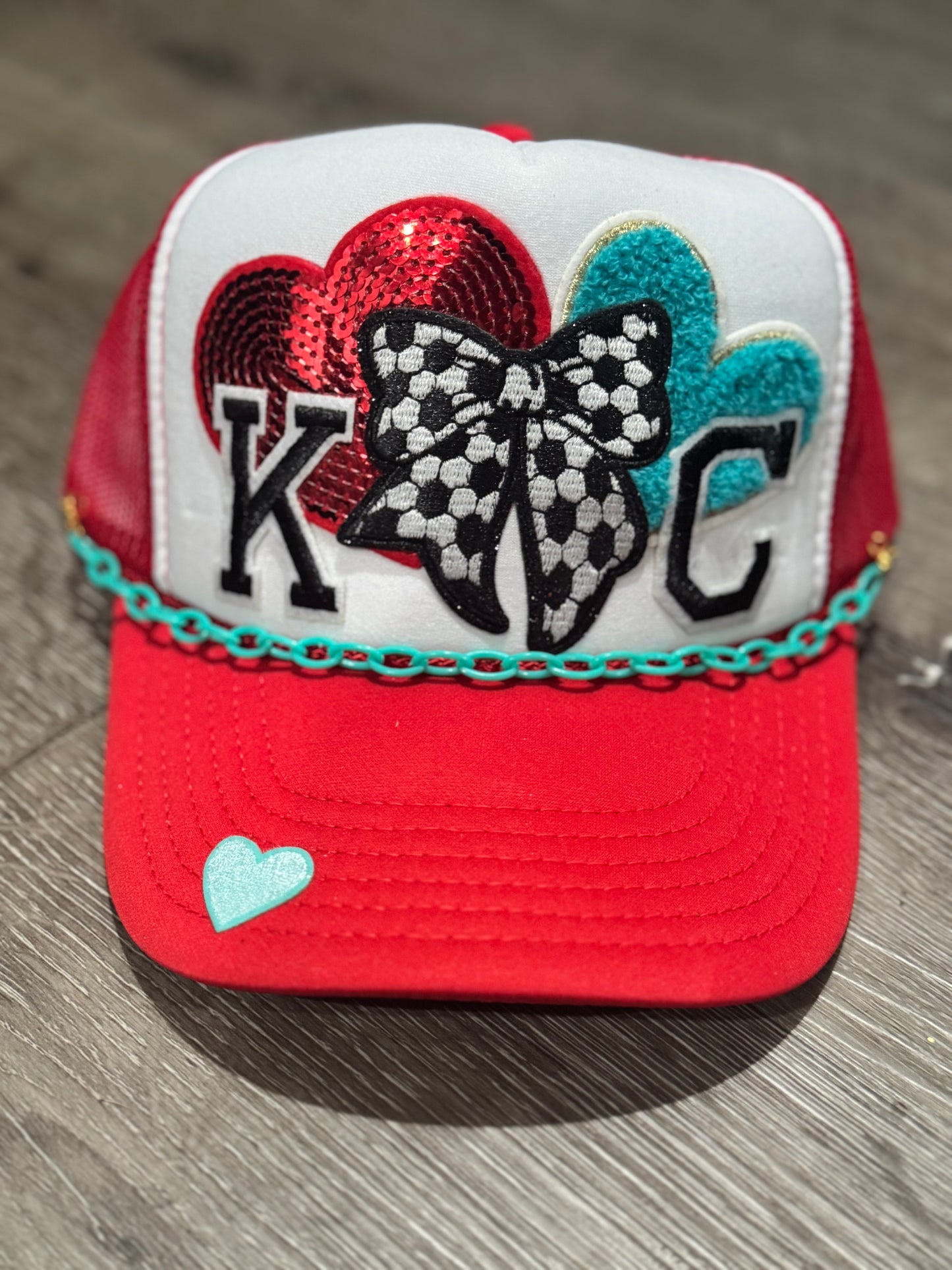 Sporting KC Soccer Bow Trucker Hat