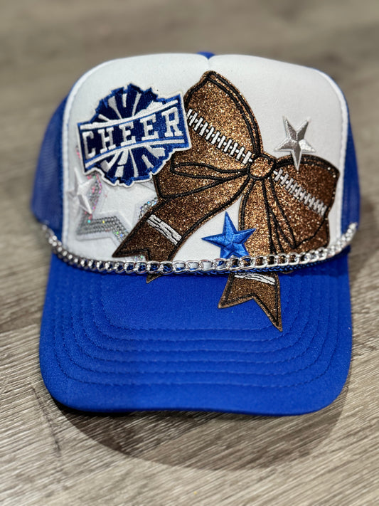 Dallas Cowboy Cheerleaders Inspired Football Trucker Hat