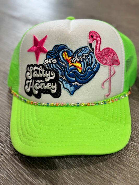 Salty Honey Ocean Vibes Trucker Hat