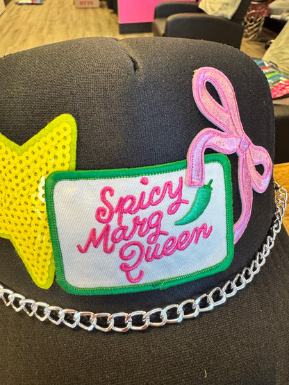Spicy Margarita Queen Fun Trucker Hat