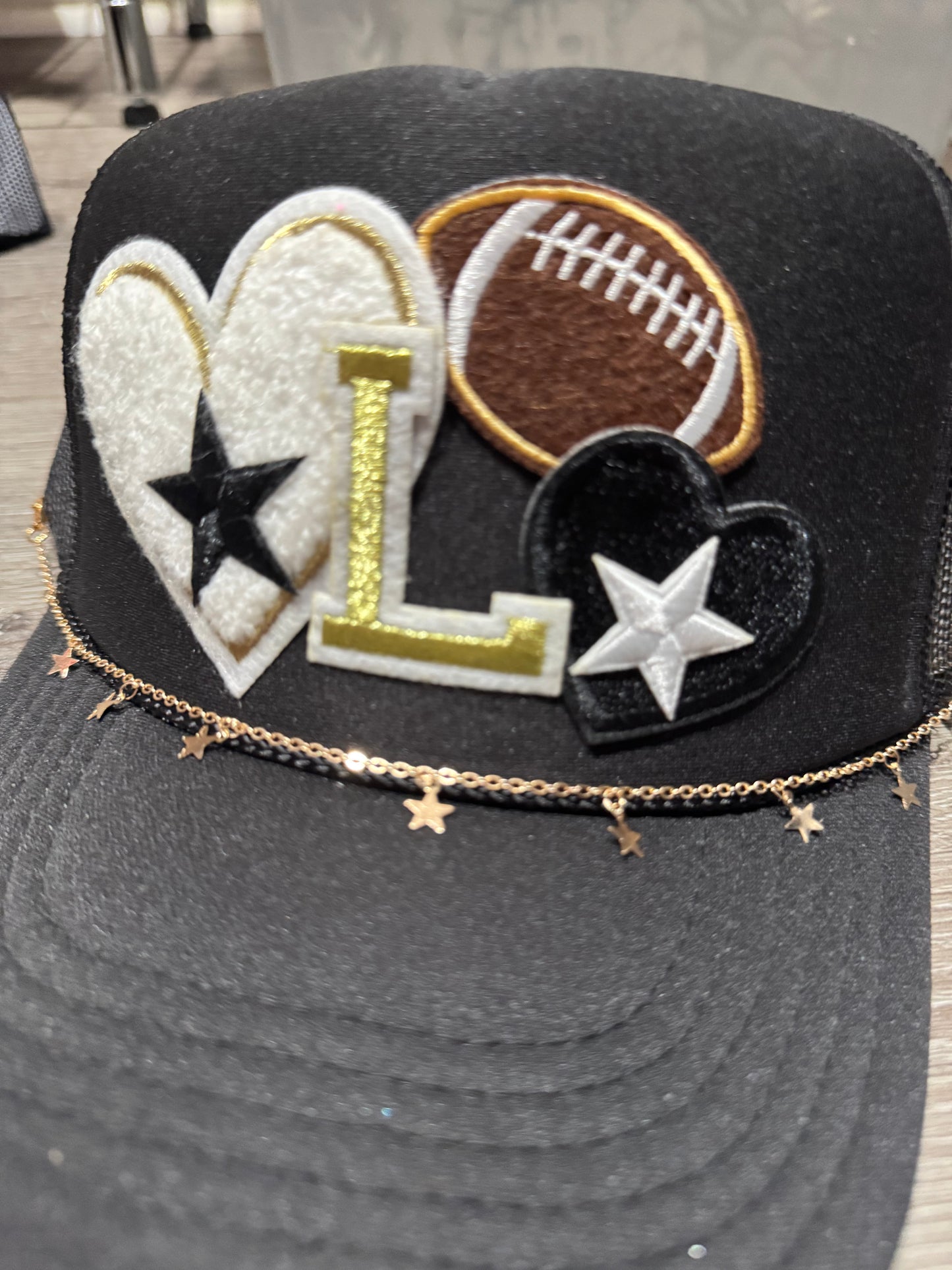 Lathrop Mules Football Trucker Hat