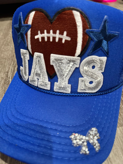 Liberty Blue Jays Football Trucker Hat