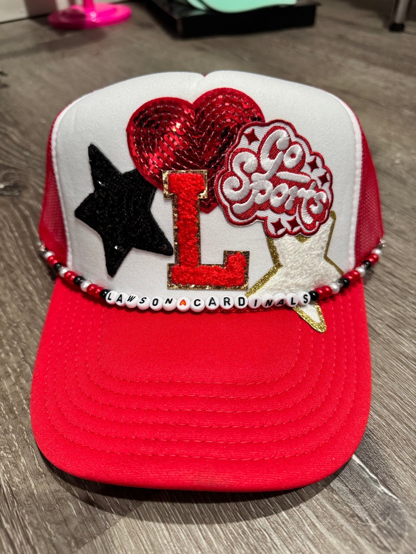 Lawson Cardinals Trucker Hat