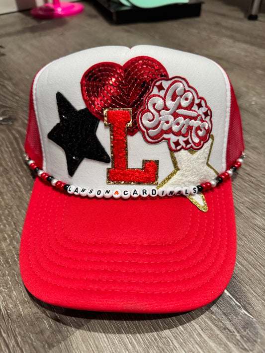Lawson Cardinals Trucker Hat