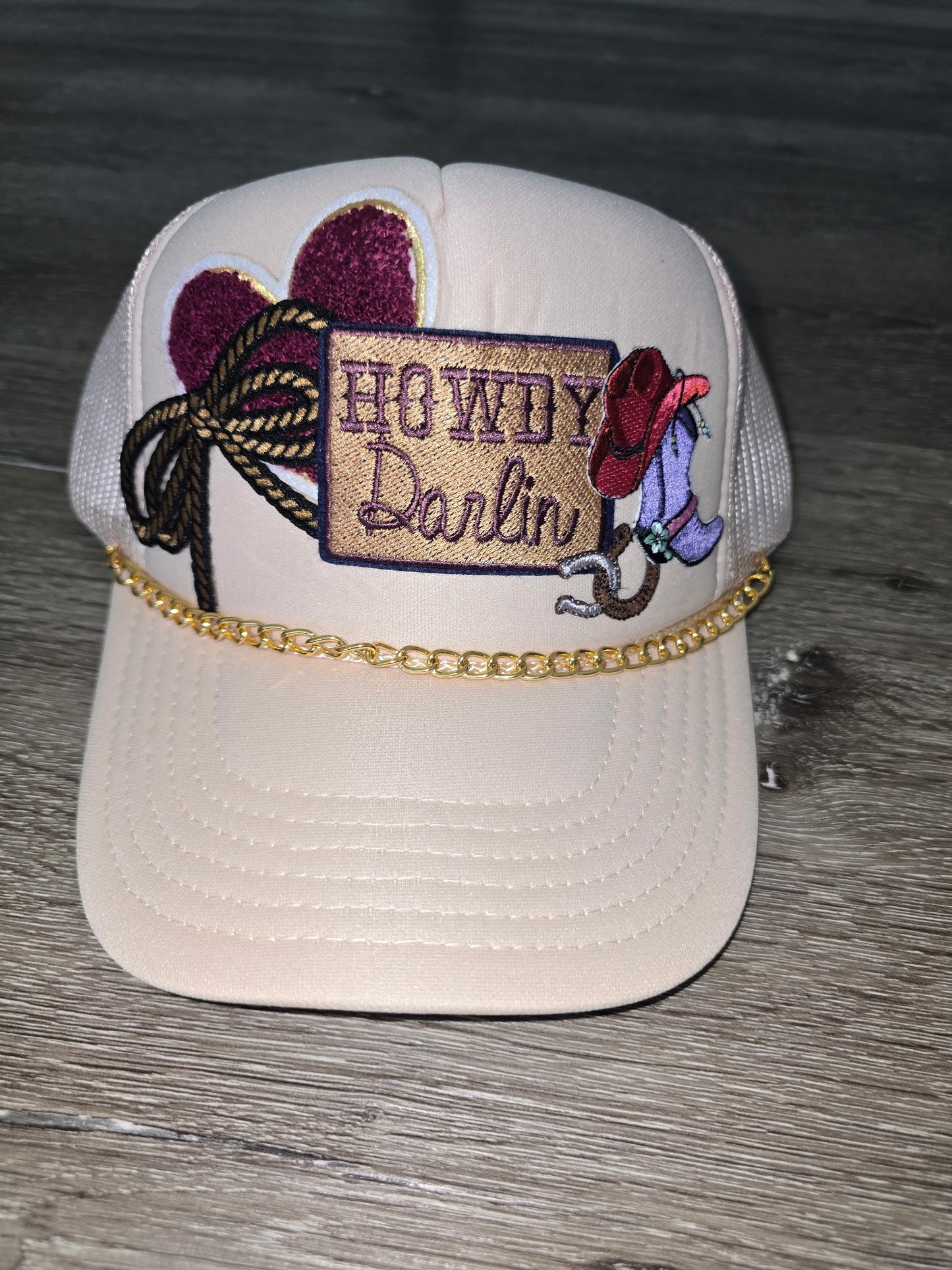 Howdy Darlin Fall Tones & Country Vibes Trucker Hat