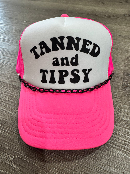 Tanned & Tipsy Trucker Hat