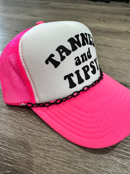 Tanned & Tipsy Trucker Hat