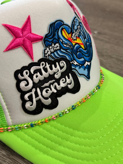 Salty Honey Ocean Vibes Trucker Hat