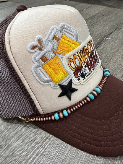 Cowboys & Beer Trucker Hat