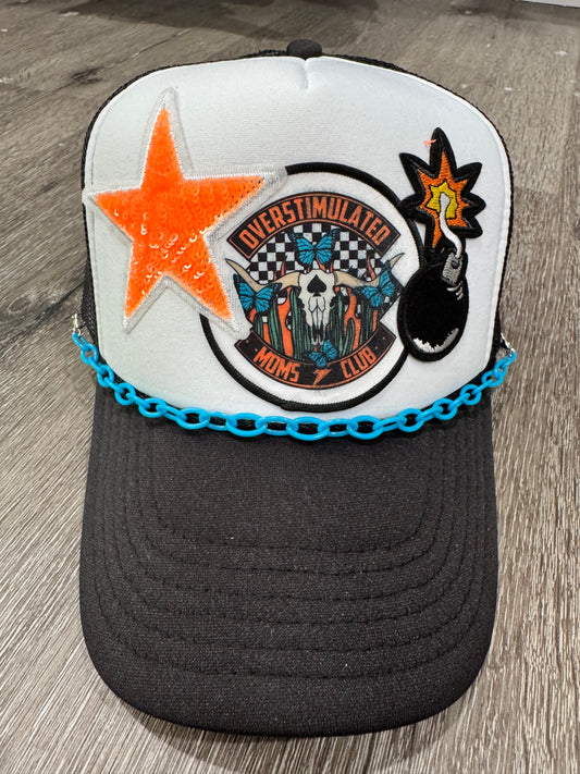 Overstimulated Moms Club Trucker Hat
