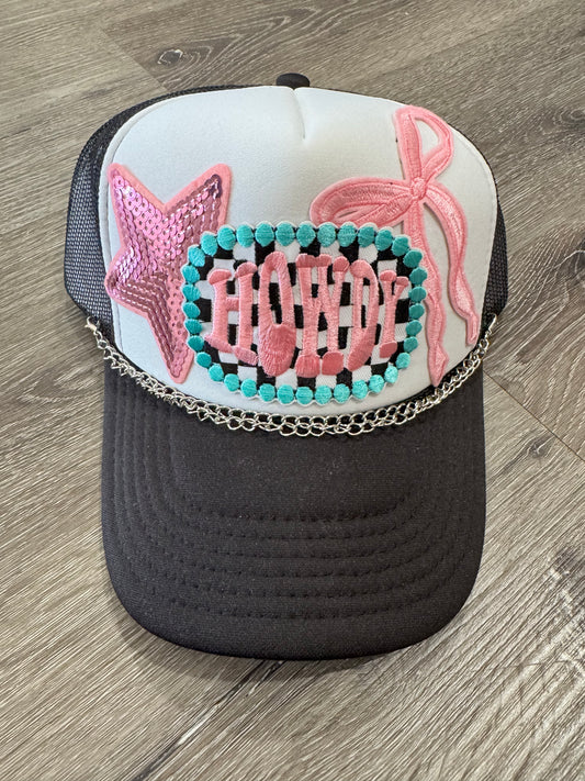 Howdy Bow Patch Trucker Hat