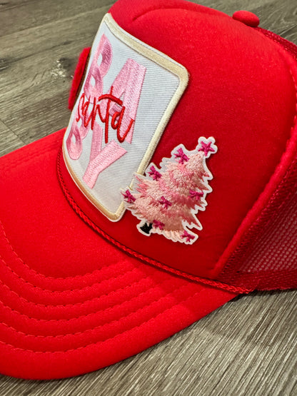 Santa Baby Christmas Trucker Hat