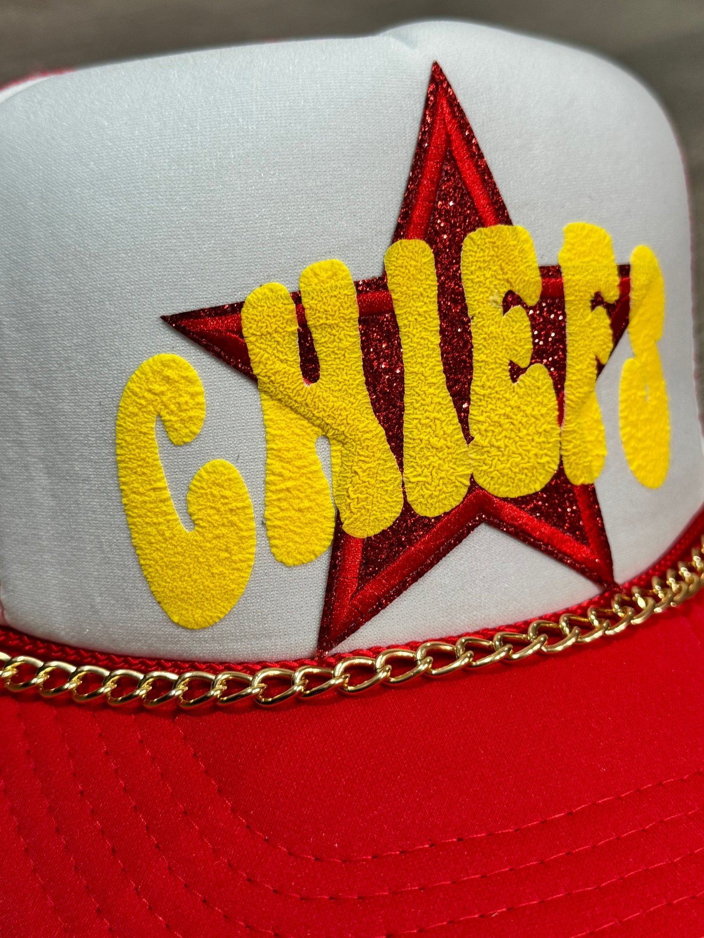 Chiefs Arch & Shimmer Star Trucker Hat