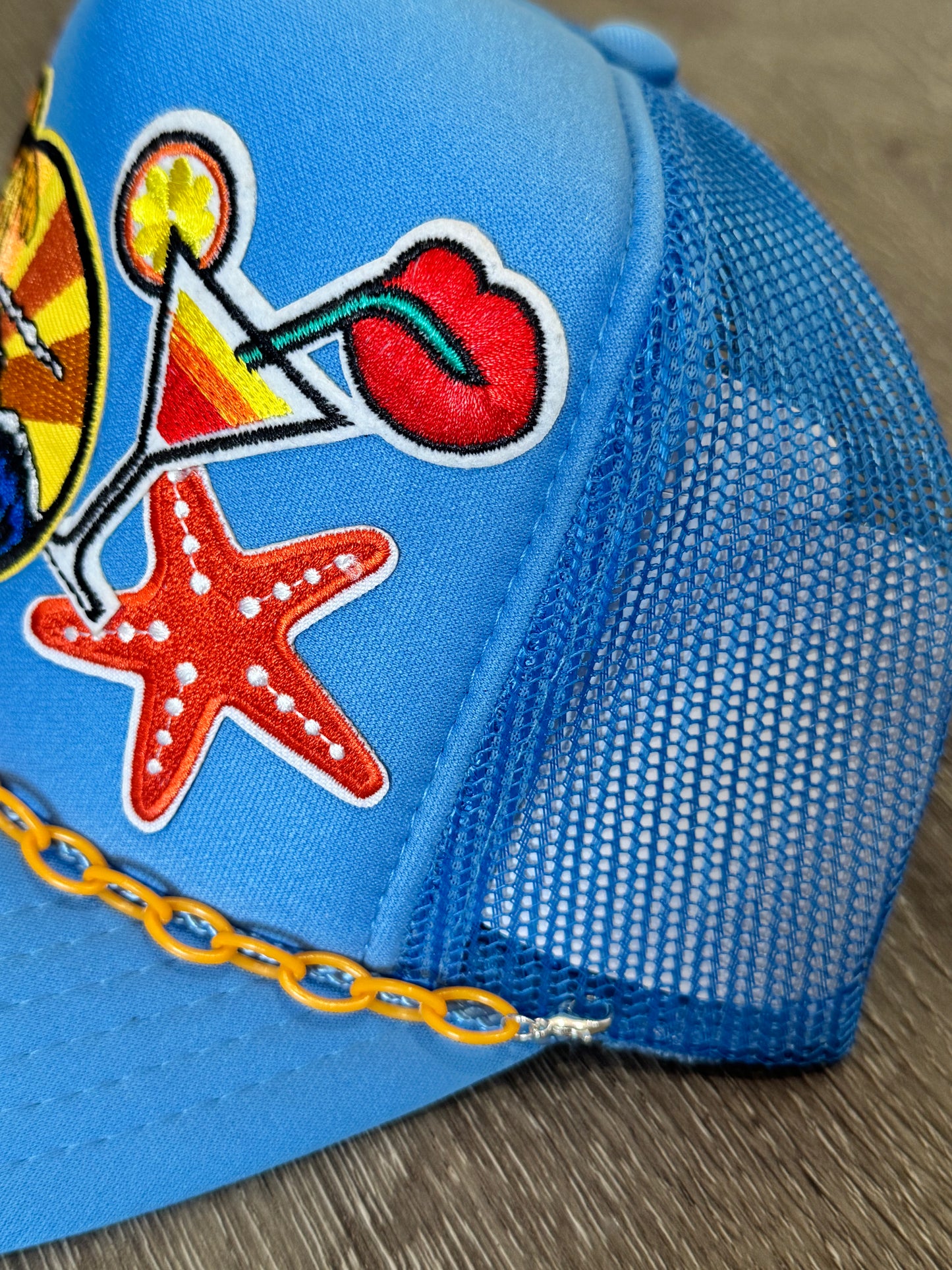 Beach Sunset Hang Loose Trucker Hat