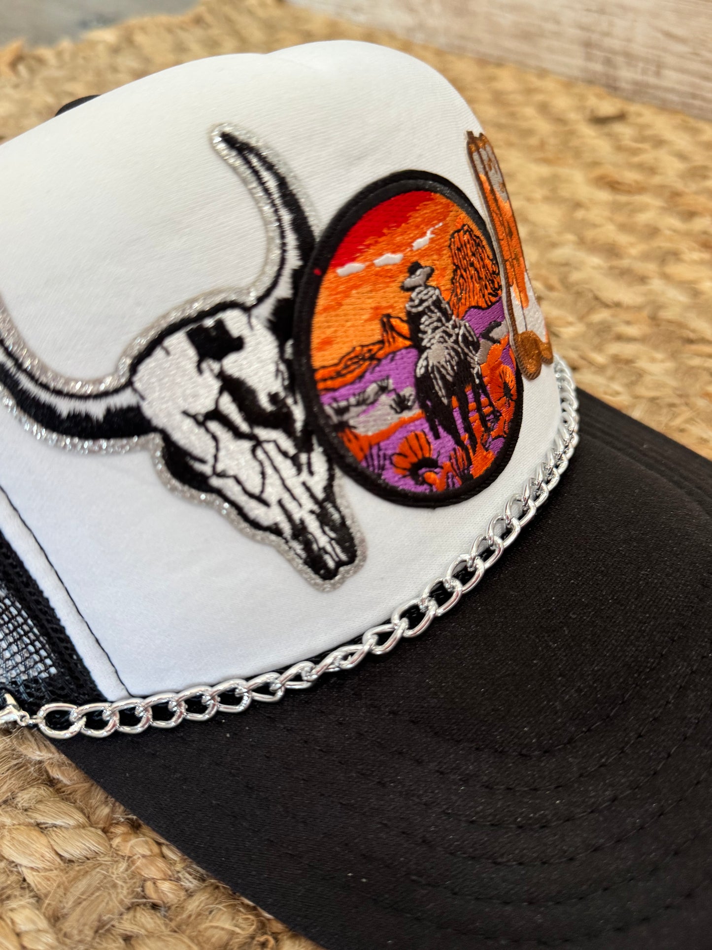 Western Sunset Trucker Hat