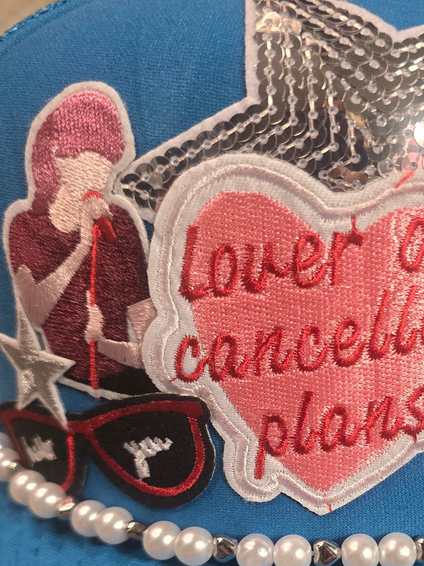 Lover of Cancelled Plans Teal Trucker Hat