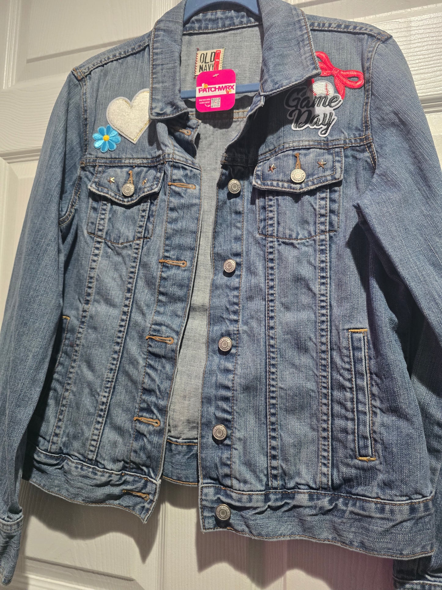 KC Baseball Jean Jacket