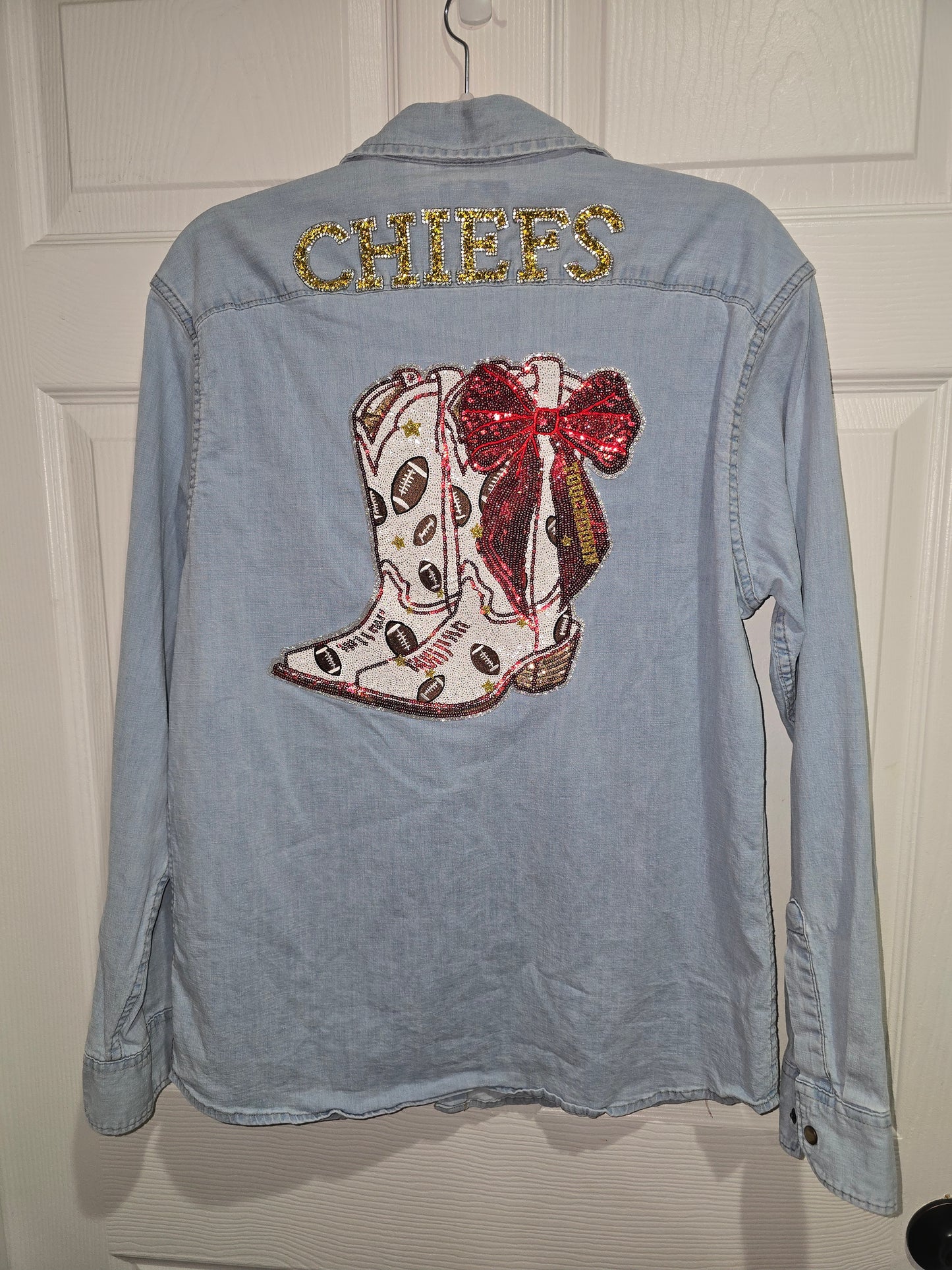 Chiefs Wrangler Denim Shacket